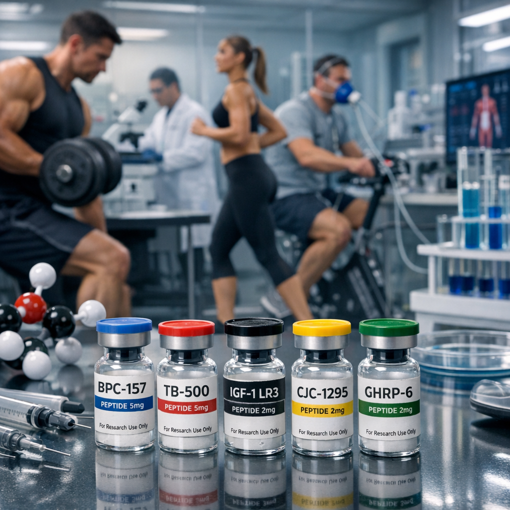 vials of best performance peptides 2026